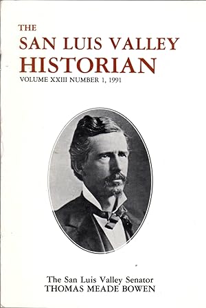 Seller image for The San Luis Valley Historian: Vol. XXIII, No. 1, 1991 for sale by Clausen Books, RMABA