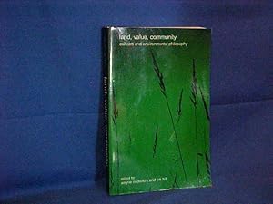 Seller image for Land, Value, Community: Callicott and Environmental Philosophy for sale by Gene The Book Peddler