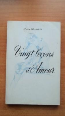 Seller image for VINGT LECONS D'AMOUR for sale by KEMOLA