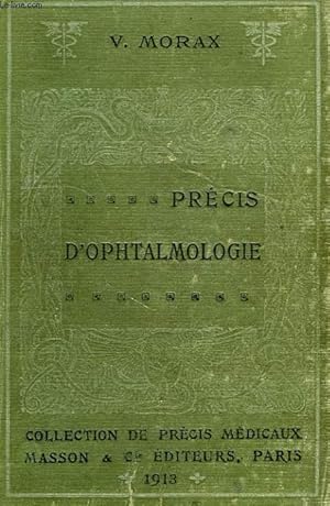 Imagen del vendedor de PRECIS D'OPHTALMOLOGIE a la venta por Le-Livre