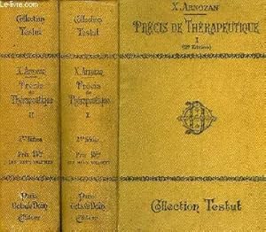 Seller image for PRECIS DE THERAPEUTIQUE, TOME I, TOME II for sale by Le-Livre