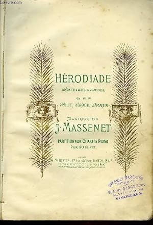 Seller image for HERODIADE for sale by Le-Livre