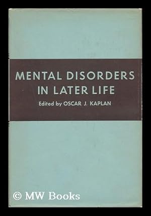 Imagen del vendedor de Mental Disorders in Later Life a la venta por MW Books Ltd.