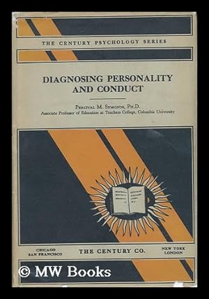 Seller image for Diagnosing Personality and Conduct, by Percival M. Symonds . for sale by MW Books