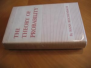 Imagen del vendedor de The Theory of Probability [Wahrscheinlichkeitslebre] a la venta por Arroyo Seco Books, Pasadena, Member IOBA