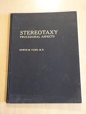 Seller image for Stereotaxy Procedural Aspects for sale by Bradley Ross Books