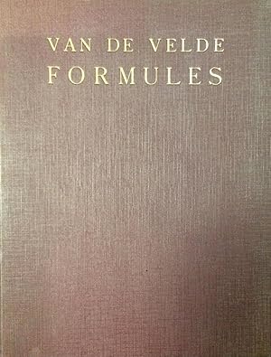 FORMULES - Les Formules de la beauté Architectonique Moderne - Ce livre contient et resume des es...