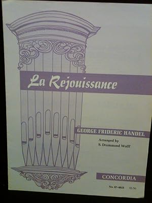 Seller image for La Rejouissance Arranged by S.Drummond Wolff for sale by H&G Antiquarian Books