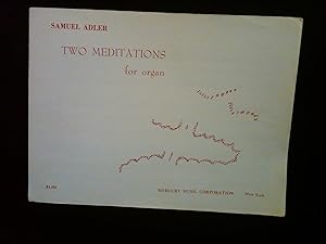 Immagine del venditore per Two Meditations for Organ, venduto da H&G Antiquarian Books