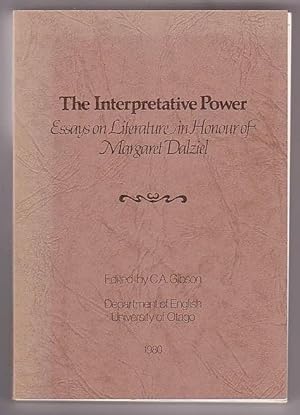 Immagine del venditore per The Interpretative Power: Essays on Literature in Honour of Margaret Dalziel venduto da Renaissance Books, ANZAAB / ILAB