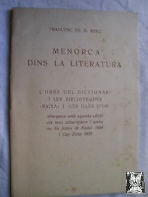 MENORCA DINS LA LITERATURA