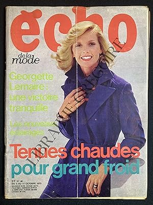 ECHO DE LA MODE-N°40-DU 5 AU 11 OCTOBRE 1973