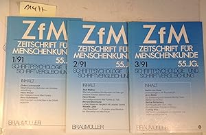 Zeitschrift Für Menschenkunde, Schriftpsychologie Und Schriftvergleichung - ZfM - hefte1/2/3 - 91...
