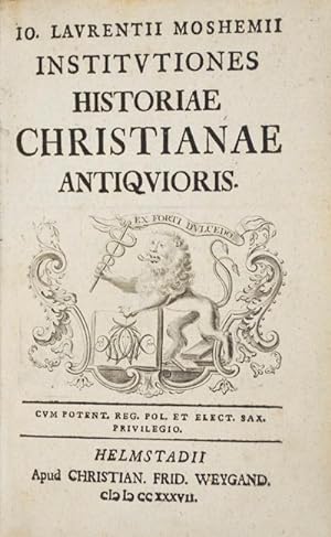 Institutiones Historiae Christianae Antiquioris