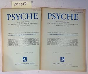 Image du vendeur pour Psyche - Eine Zeitschrift Fr Psychologische Und Medizinische Menschenkunde - XI. Jahrgang - 2. Heft, Mai und 3. Heft, Juni 1957 mis en vente par Antiquariat Trger