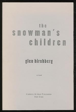 Bild des Verkufers fr The Snowman's Children zum Verkauf von Between the Covers-Rare Books, Inc. ABAA