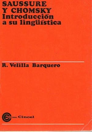 Imagen del vendedor de SAUSSURE Y CHOMSKY INTRODUCCION A SU LINGISTICA a la venta por Libreria Bibliomania