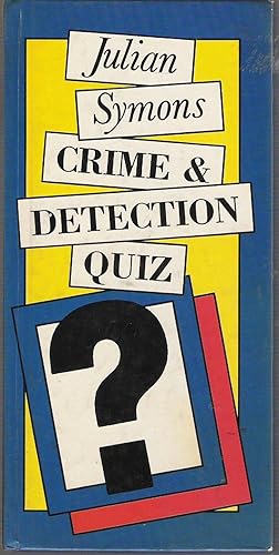 Seller image for Crime and Detection Quiz for sale by Raymond Tait