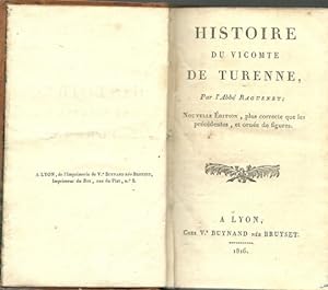 Imagen del vendedor de Histoire du Vicomte de Turenne a la venta por ANTIQUARIAT H. EPPLER