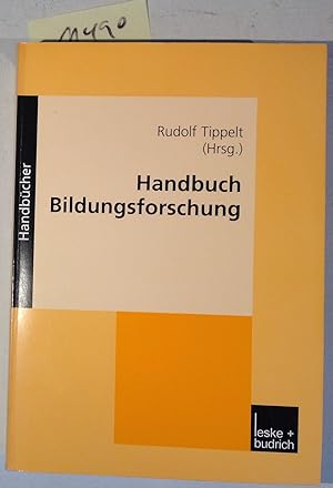 Immagine del venditore per Handbuch Bildungsforschung. venduto da Antiquariat Trger