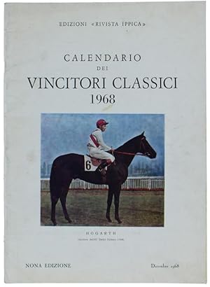 CALENDARIO DEI VINCITORI CLASSICI 1968. Nona edizione: