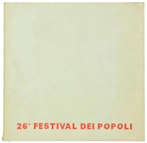 26° FESTIVAL DEI POPOLI. Firenze, 29 novembre - 7 dicembre 1985.: