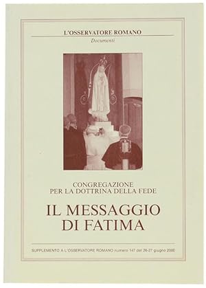 Seller image for IL MESSAGGIO DI FATIMA.: for sale by Bergoglio Libri d'Epoca