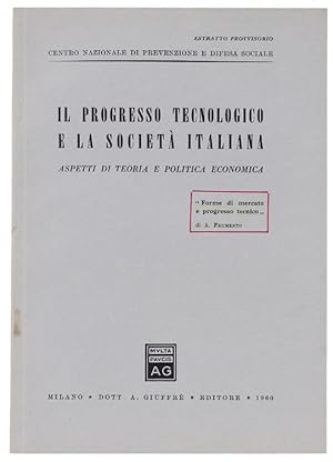 Imagen del vendedor de FORME DI MERCATO E PROGRESSO TECNICO.: a la venta por Bergoglio Libri d'Epoca