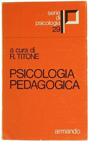 PSICOLOGIA PEDAGOGICA.: