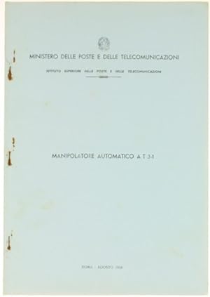 Image du vendeur pour MANIPOLATORE AUTOMATICO IRME AT 3-1.: mis en vente par Bergoglio Libri d'Epoca
