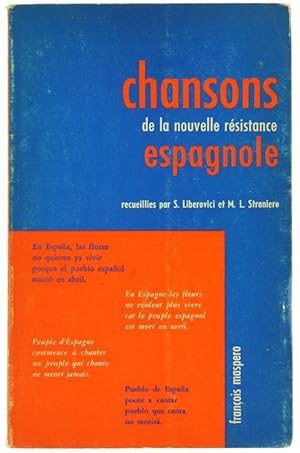 CHANSONS DE LA NOUVELLE RESISTANCE ESPAGNOLE.: