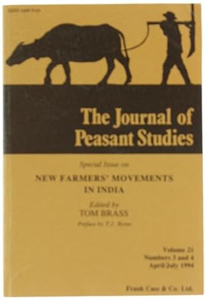 The Journal of Peasant Studies - Special Issue on NEW FARMERS' MOVEMENTS IN INDIA.: