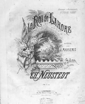 Seller image for Le Roi de Lahore. Opra de J. Massenet. Valse de salon pour piano for sale by Paul van Kuik Antiquarian Music