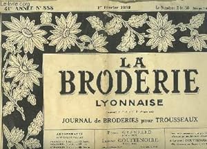 Seller image for La Broderie Lyonnaise, N888 - 41e anne for sale by Le-Livre