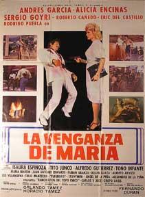 Seller image for Venganza de Maria, La [movie poster]. (Cartel de la pelcula). for sale by Wittenborn Art Books