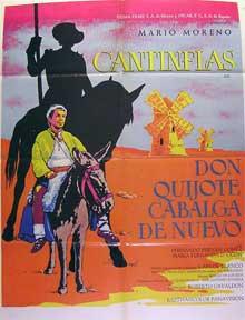 Bild des Verk�ufers f�r Don Quijote cabalga de nuevo [movie poster]. (Cartel de la pel�cula). zum Verkauf von Wittenborn Art Books