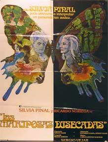 Seller image for Las Mariposas disecadas [movie poster]. (Cartel de la pelcula). for sale by Wittenborn Art Books
