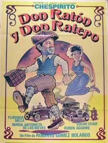 Seller image for Don raton y don ratero [movie poster]. (Cartel de la pelcula). for sale by Wittenborn Art Books