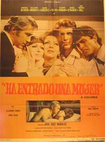 Imagen del vendedor de Ha entrado una mujer [movie poster]. (Cartel de la pelcula). a la venta por Wittenborn Art Books