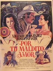 Seller image for Por tu maldito amor [movie poster]. (Cartel de la pelcula). for sale by Wittenborn Art Books
