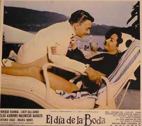 Seller image for Dia de la boda, El [movie poster]. (Cartel de la pelcula). for sale by Wittenborn Art Books