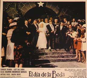 Dia de la boda, El [movie poster]. (Cartel de la película).