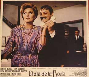 Dia de la boda, El [movie poster]. (Cartel de la película).