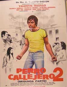 Image du vendeur pour Perro callejero II [movie poster]. (Cartel de la pelcula). mis en vente par Wittenborn Art Books