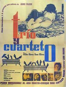 Seller image for Trio y cuarteto [movie poster]. (Cartel de la pelcula). for sale by Wittenborn Art Books