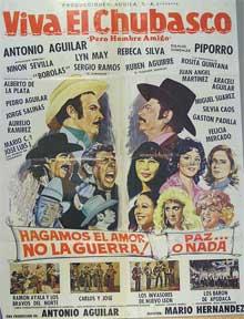 Imagen del vendedor de Viva el chubasco [movie poster]. (Cartel de la pelcula). a la venta por Wittenborn Art Books