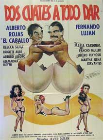 Image du vendeur pour Dos cuates a todo dar [movie poster]. (Cartel de la pelcula). mis en vente par Wittenborn Art Books