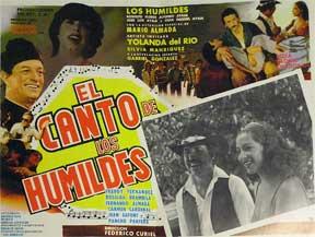Seller image for Canto de los humildes, El [movie poster]. (Cartel de la pelcula). for sale by Wittenborn Art Books