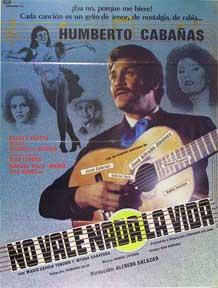Seller image for No vale nada la vida [movie poster]. (Cartel de la pelcula). for sale by Wittenborn Art Books
