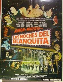 Imagen del vendedor de Las Noches del Blanquita [movie poster]. (Cartel de la pelcula). a la venta por Wittenborn Art Books